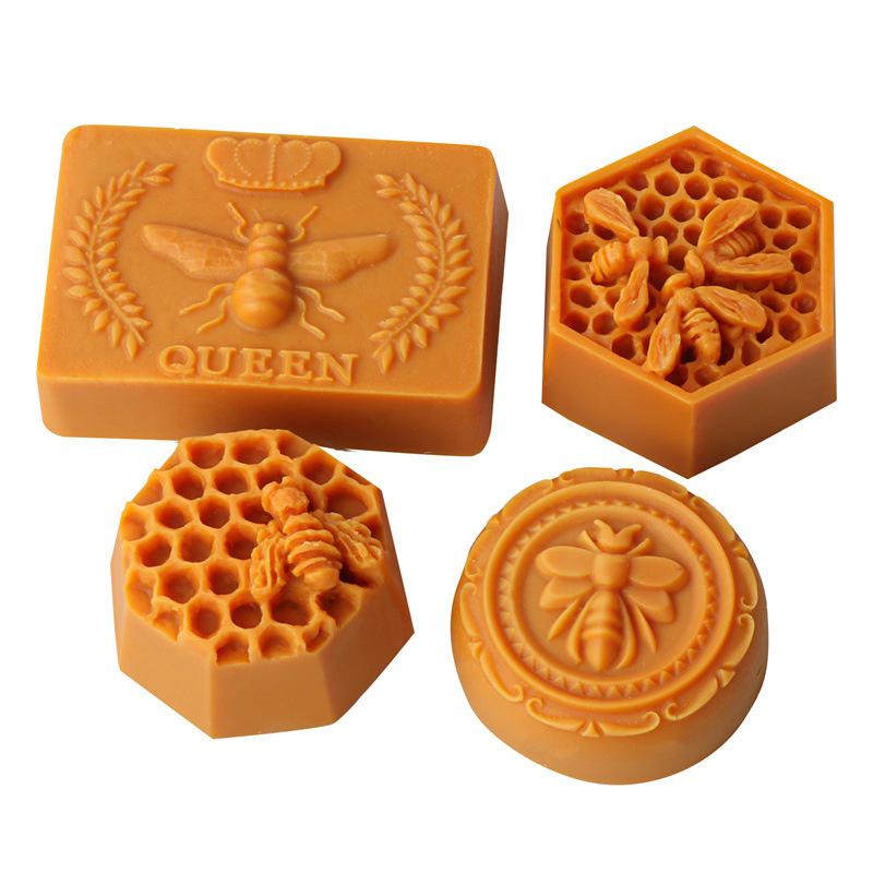 Soap Making Instructions - 3D latająca pszczoła o strukturze plastra
