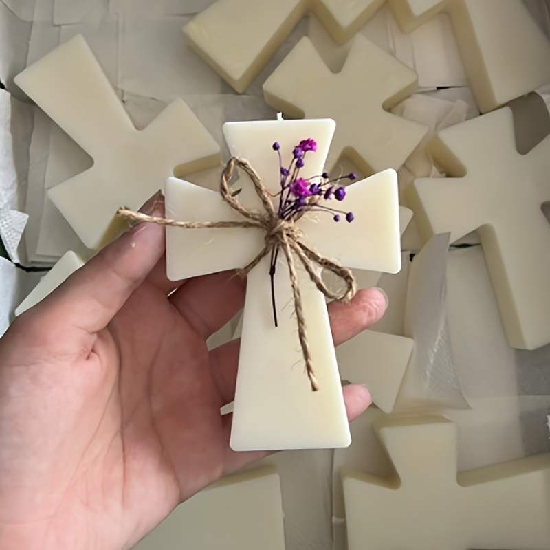 Soap Making Diy Kit - Forma silikonowa Krzyż Błogosławieństwa DIY do