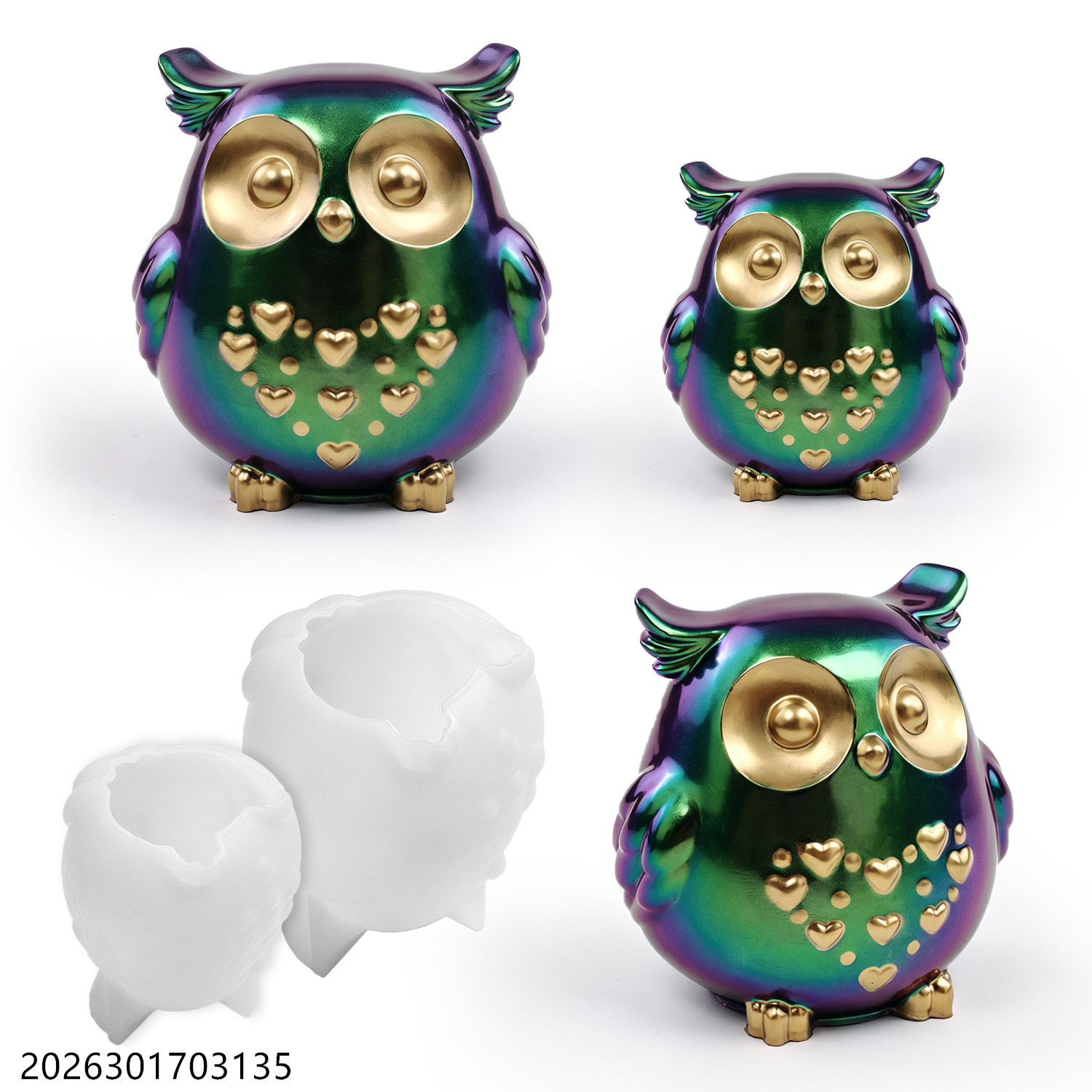 Soap Making Instructions - Forma Silikonowa Sowa 3D Zestaw do