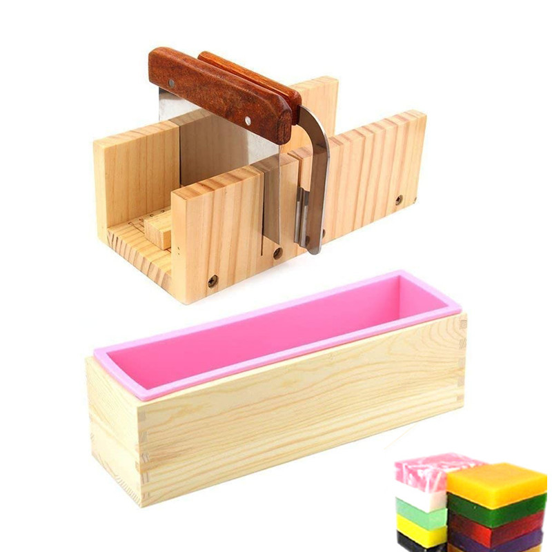 Soap Making Kit For Beginners - Zestaw foremek silikonowych do mydła 1.2L,