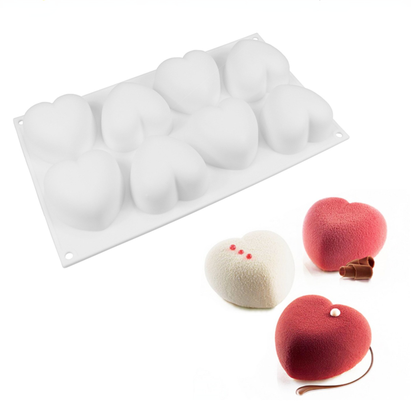 Miłość serce silikonowe formy  – Soap Making Kit For Beginners recenzja i cena