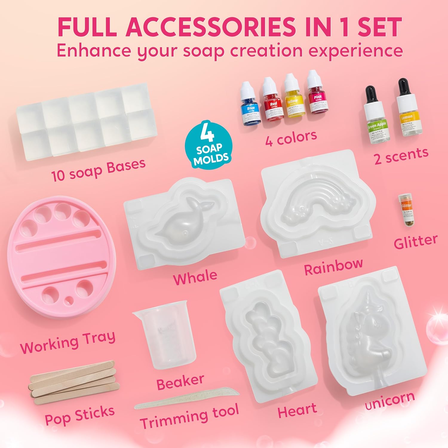 Zestaw do robienia mydła JOYFY – Soap Making Diy Kit recenzja i cena